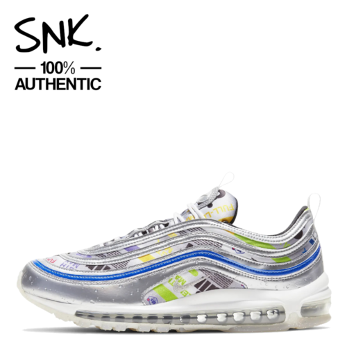 NIKE AIR MAX 97 SE mens sneakers DD5480-902 silver US Size 8 9 10 12 - 第 1/17 張圖片
