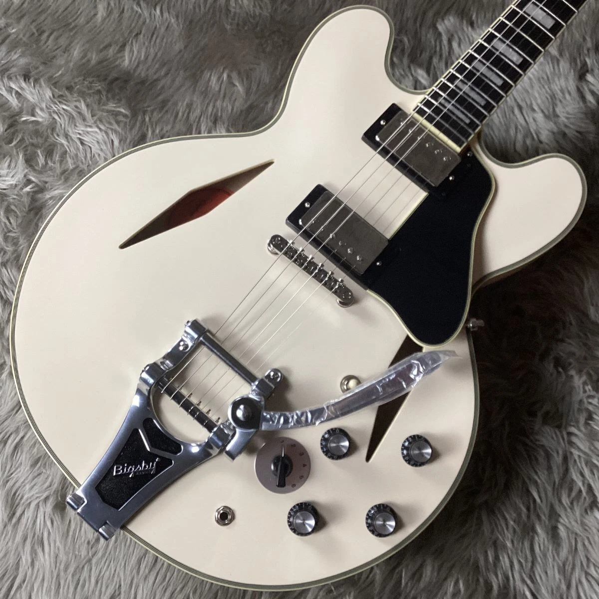 Epiphone: Shinichi Ubukata ES-355 Ver.02 Classic White