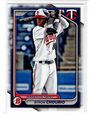 Byron Chourio Minnesota Twins 2024 Bowman Draft **
