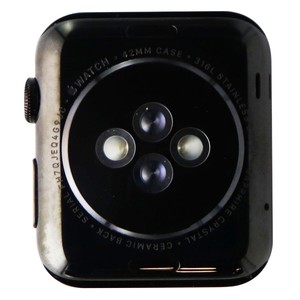 OEM Apple Watch Housing - 42mm - A1554 - Space Black Stainless Steel GRADE  A | eBay