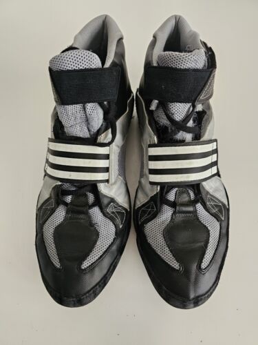 Adidas Extero 2 wrestling boots black grey men's Size UK 14 - Picture 5 of 21