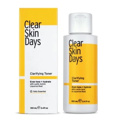 Clear Skin Days, Clarifying Toner 100ml, Clarifying Serum 50ml