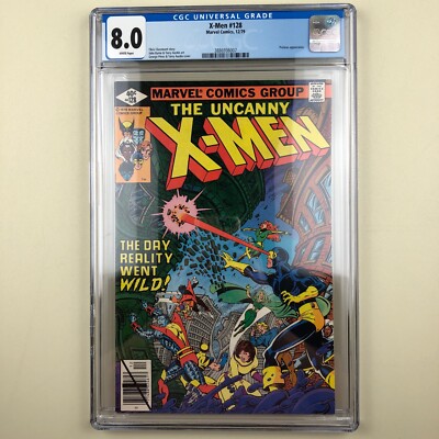 Uncanny X-Men #128 (1979) CGC 8.0, Proteus Appearance