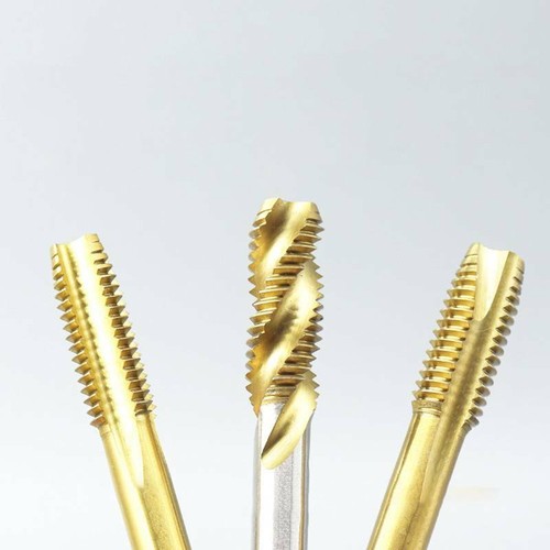 1PCS HSS Machine screw tap M3-M12 Metric Thread Spiral Flute taps Hand Pointed - Picture 3 of 12