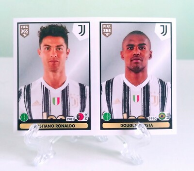 FIFA 365 2021 - PANINI - Ronaldo/Douglas Costa Juventus Figure No. 244