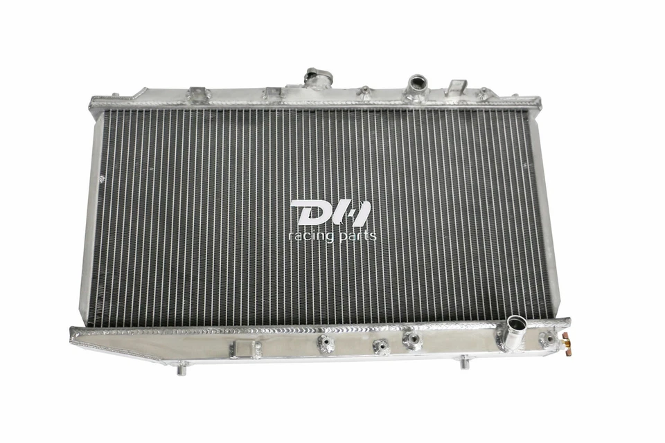 Radiador de refrigeración de aluminio para Honda Civic/CRX MT DX LX HF 1988-1991 1,5 L L L4 Foto 3 de 4