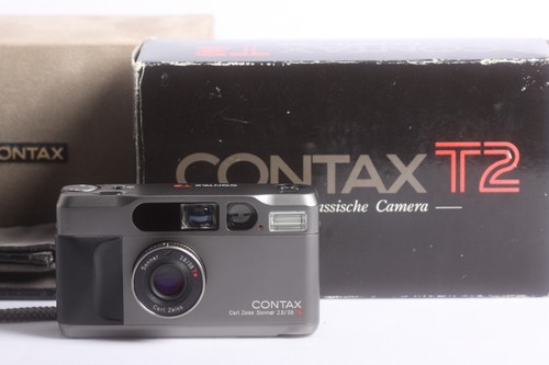 Contax T2 TITANIUM BLACK mit Carl Zeiss Sonnar 2,8/38 T* - 第 1/17 張圖片
