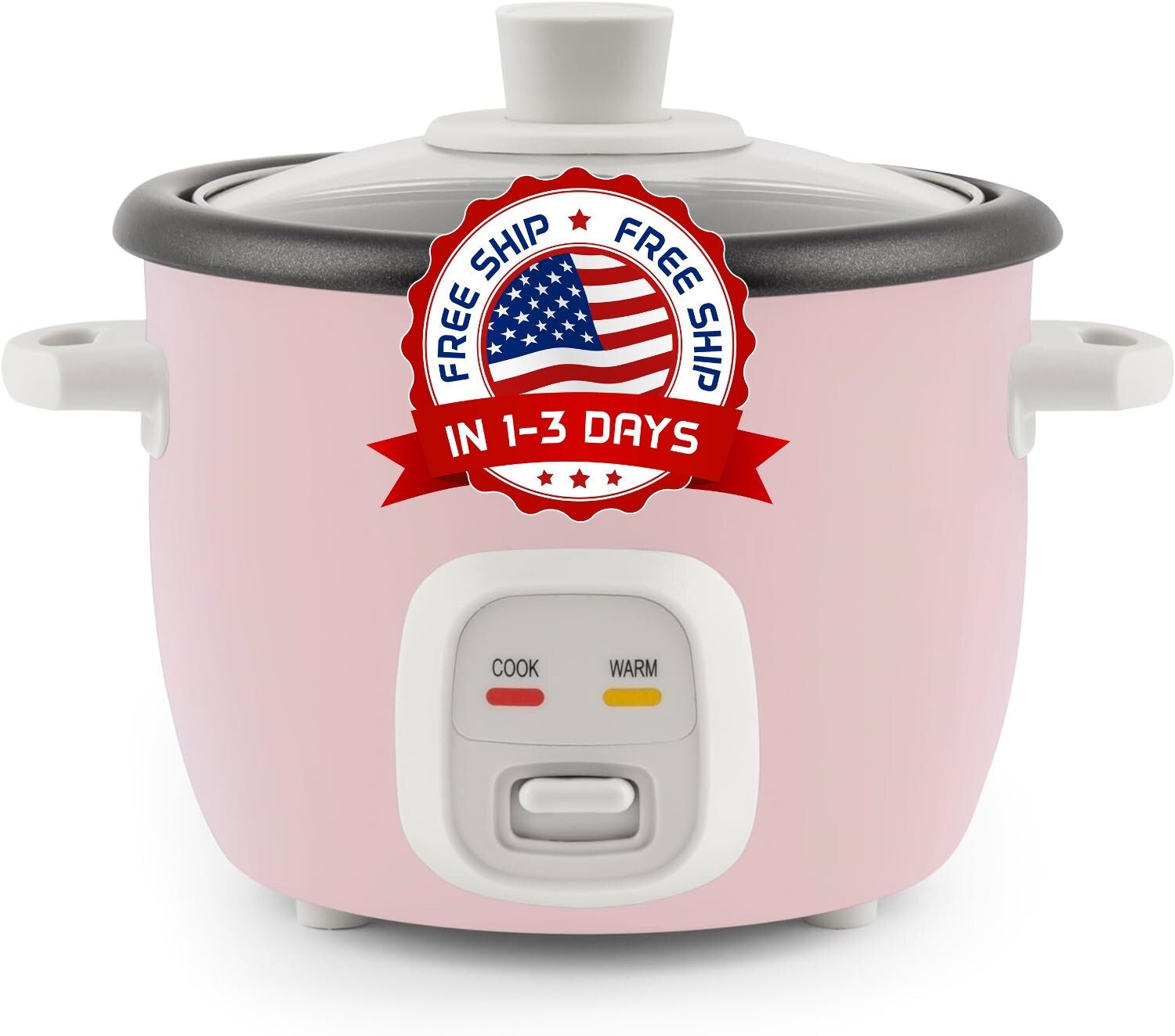 Olla Arrocera Eléctrica Olla Vapor De Alimentos Cocina De Arroz 4 Tazas Olla Olla Vapor De Alimentos.
