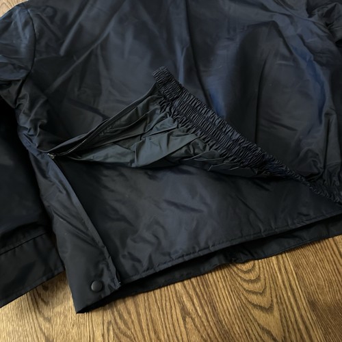 Vintage Polizei 3-in-1 Modular Jacke Blau Bomber Kunstfellkragen Nylon Medium NEU - Bild 5 von 9