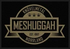 OFFICIAL LICENSED - MESHUGGAH - CREST SEW ON PATCH HEAVY METAL SWEDEN