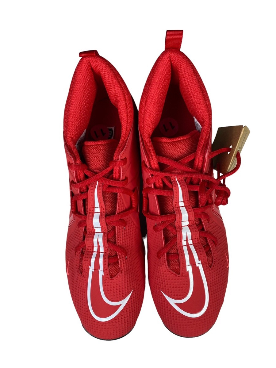 Nike Alpha Menace 3 Shark \'University Red\' CV0582-616 Football Cleats Multi-Size Nike Alpha Menace 3 Shark University Red Football Cleats  main image 3
