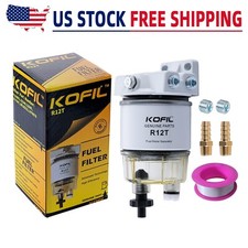 Kofil R12t Fuel Filter Water Separator Complete Kit For Gas Diesel Engines