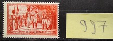 timbre france neuf année 1954 n° 997