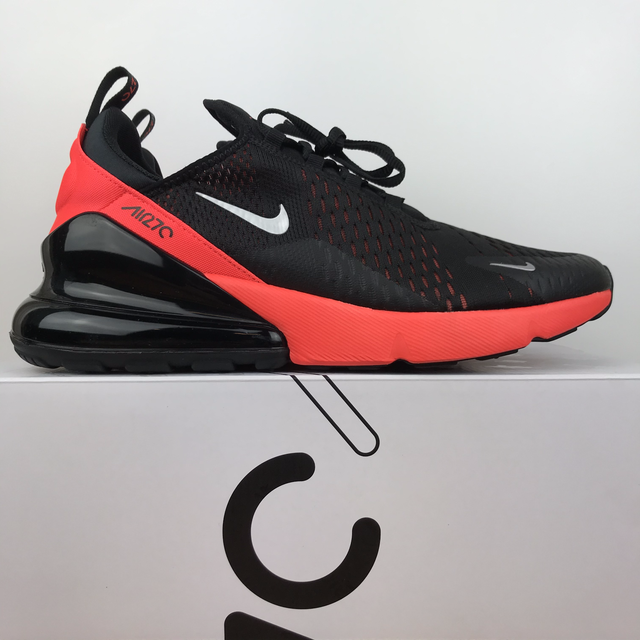 nike air max 270 black solar red