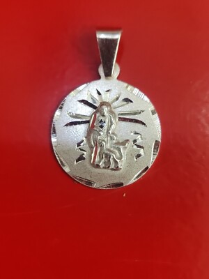 San Lazaro Anhänger 925 Silber klein