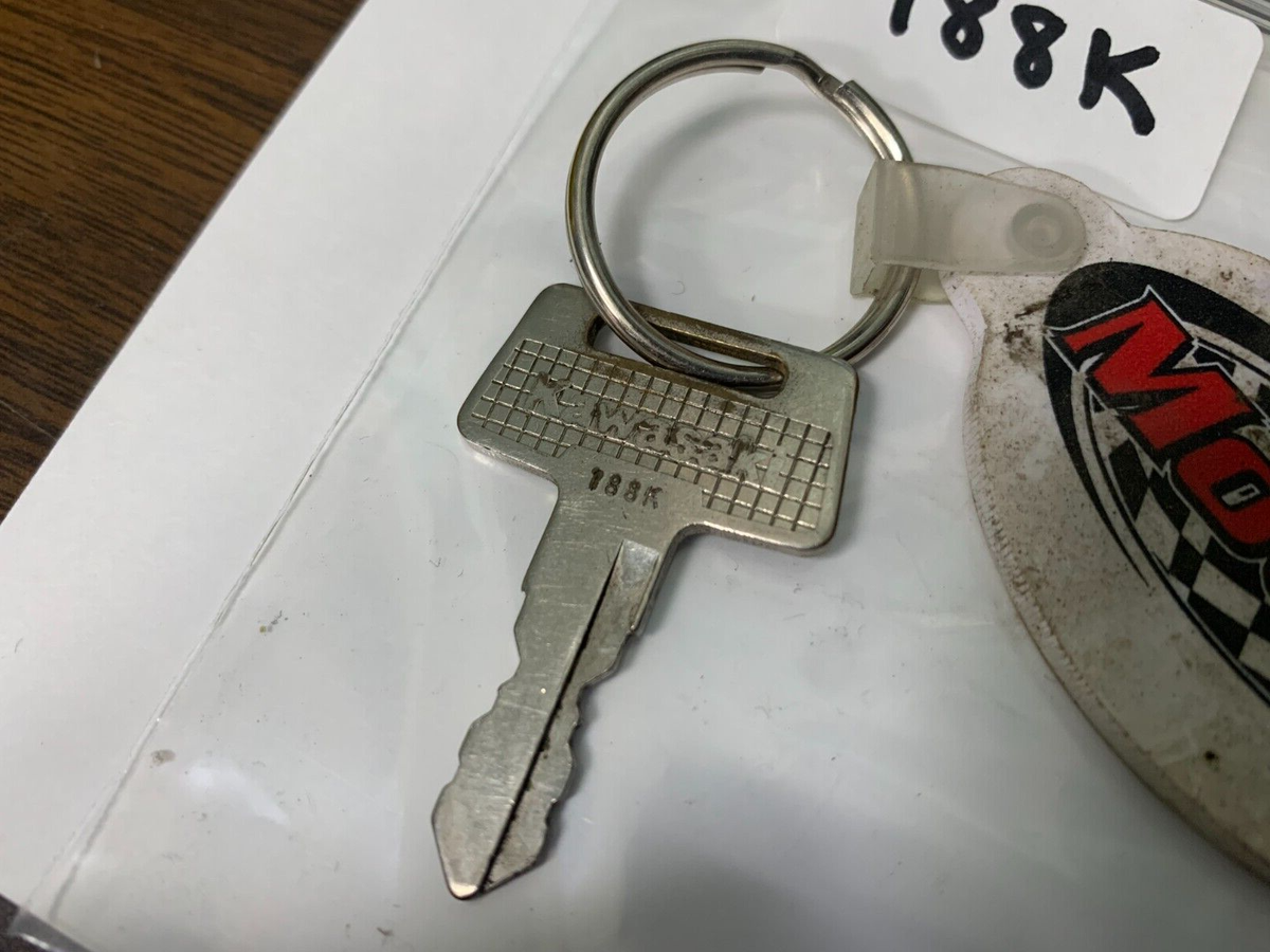 Used Vintage Original OEM Kawasaki Ignition Key 188K KEYB | eBay