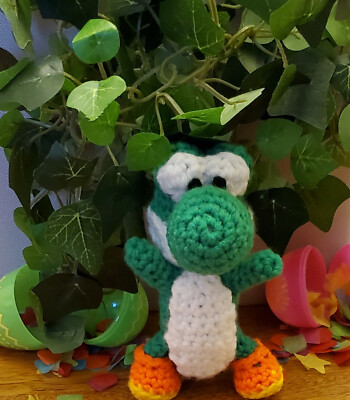 Hand Crafted Crochet Amigurumi Stuffed Toy Yoshi