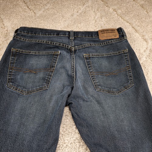 Levis Strauss Signature Men’s S61 Relaxed Jeans - Tag 34x30, Actual 34W x 30.5L - Bild 7 von 11