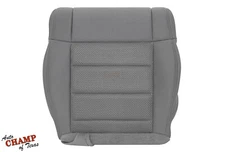 For 08-10 Jeep Wrangler Unlimited Sahara-Driver Bottom Cloth Seat Cover Gray