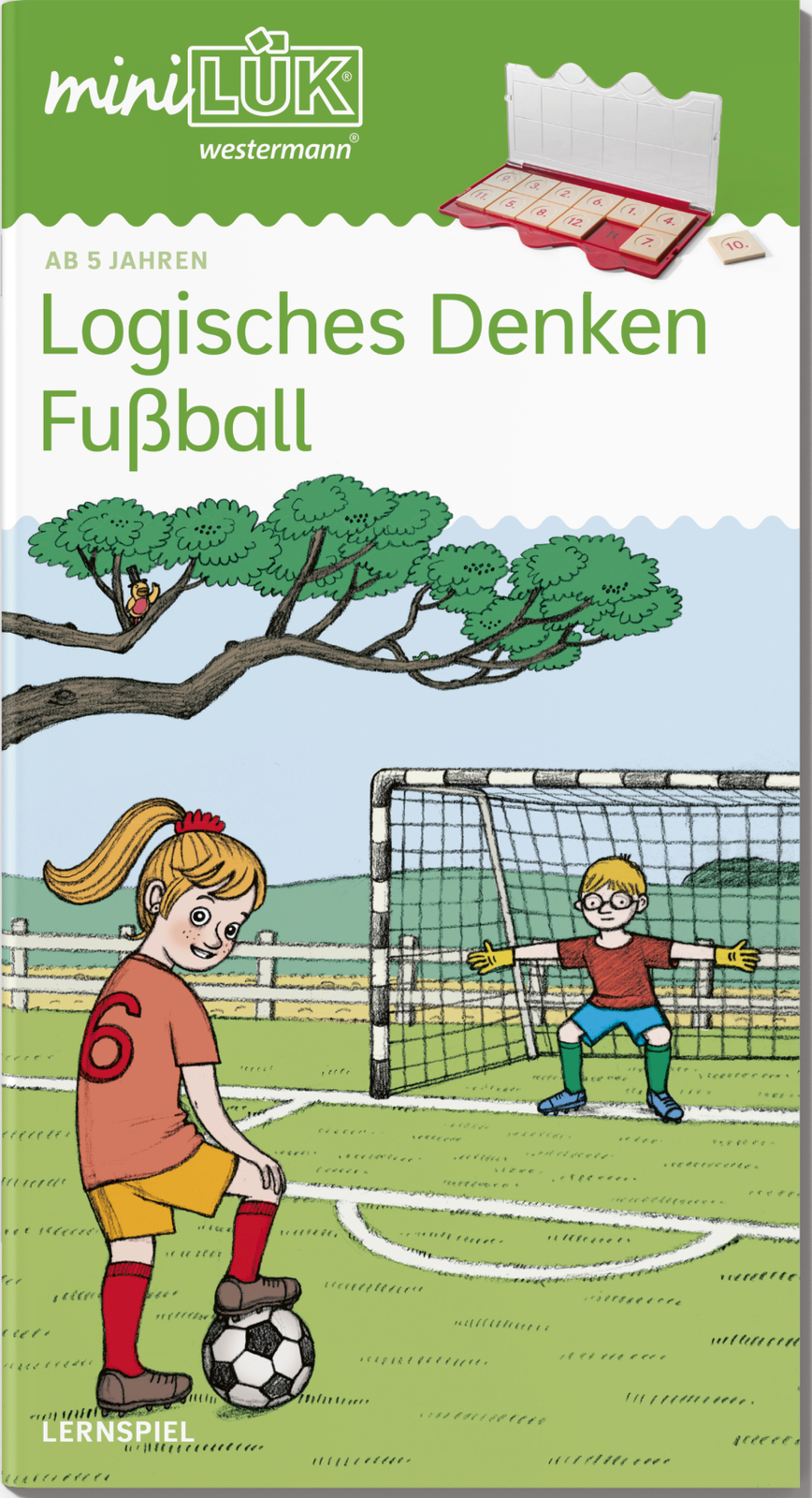 Thumbnail - Minilük-übungshefte: Minilük: Vorschule: Fußball - Logisches Denken: