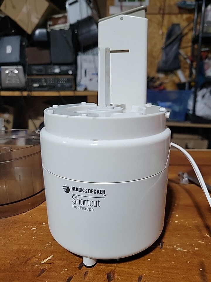 Black Decker Shortcut Food Processor F1CFP10 Tested / Works eBay