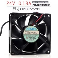 NMB 3110KL-05W-B40 8025 24V 0.13A 8CM Cooling Fan