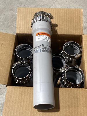 Duravent PolyPro 2PPS-12C 2  Single Wall PP 12  Pipe Length Qty:6 New