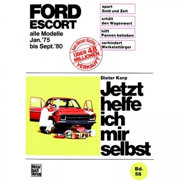 Thumbnail - Ford Escort Ii 75 Alle Modelle 01.1975-09.1980 Reparaturanleitung