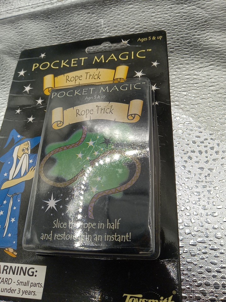 Toysmith pocket magic rope trick novelty- Brand New In Package | eBay UK