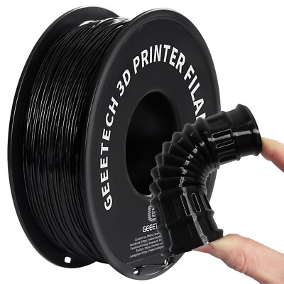 Geeetech 3D Drucker TPU Filament schwarz 1,75mm 1kg/roll Verbrauchsmaterial Neu