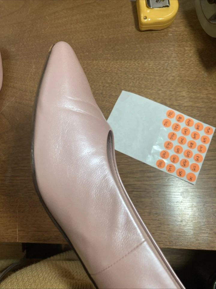 Женские розовые туфли на каблуке Nordstrom Comfort Construction слегка поношенные размер 7,5 Вт с коробкой - Изображение 4 из 4