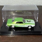 2007 Hot Wheels 100% 40th Anniversary '69 Pro Street Green Camaro Loose