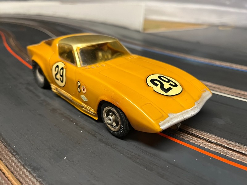 Mile Miglia Cougar II Slot Car 1960s All Original Stock Cond, Runs