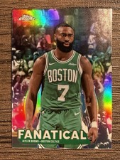 Jaylen Brown 2025-26 Topps Chrome Fanatical Refractor #FAN-6 SP Case Hit Celtics