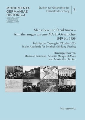 Menschen Und Strukturen. Annaherungen an Eine Mgh-Geschichte 1919 Bis 1959: Beit