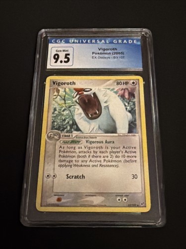 Vigoroth graded CGC 9.5 for sale on eBay