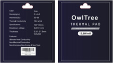 3 Pack Thermal Pads, 100X100Mm, 0.5Mm, 1Mm, 1.5Mm, Highly Efficient Thermal C...