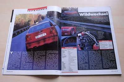 Rallye Racing 03/1995 BMW M3 compact E36 von JML mit 304PS im TEST auf 2 Seiten