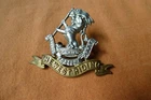 ww1 ww2 THE DUKE OF WELLINGTONS WEST RIDING REGIMENT CAP BADGE, WITH LUGS