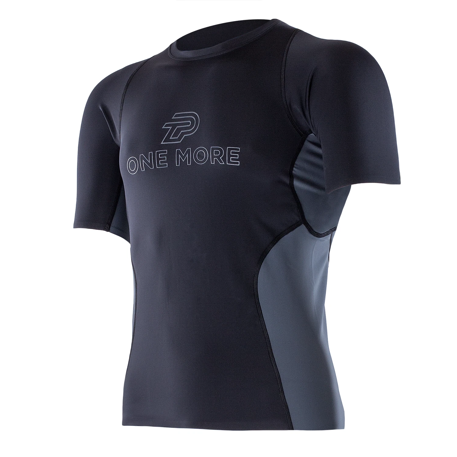 ZEROPOINT ATHLETIC TRAINING TOP MENS - BLACK TITANIUM - SAVE 60%