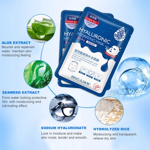 30 Bio Collagen Face Mask Real Deep Firming Deep Hydrating Overnight Facial Mask - Picture 101 of 130