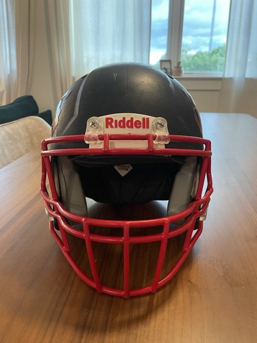 Riddell Meduim Victor-I Speed Jugend Football Helm Exp 2020 rot schwarz - Bild 2 von 14