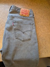 Grey Levi's 501 jeans 32 30