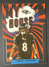 2022 Panini Clearly Donruss - Clearly My House Lamar Jackson #MH-7