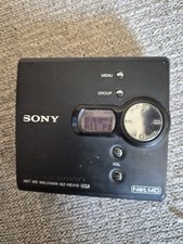 Sony NetMD MDLP Walkman MZ-NE410 MiniDisc Player/Recorder USB Black
