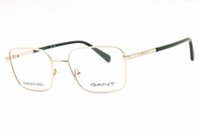 GANT GA50010 032 Pale Gold 53mm Eyeglasses New Authentic