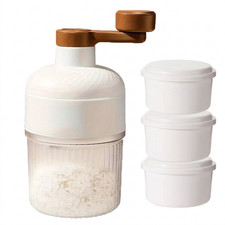 Macchina Tritaghiaccio Manuale + 3 Stampi Ghiaccio Granite - Ultime Disponibilit