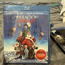 Operación Regalo (Arthur Christmas) Blu-ray + DVD, 2011 Spanish Artwork