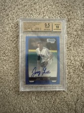 2012 Bowman Chrome Joey Gallo Auto Blue Refractor 141/150 BGS 9.5 10 Autograph