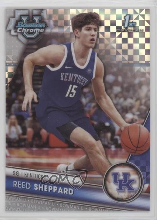2023-24 Bowman U Chrome X-Fractor Reed Sheppard #45